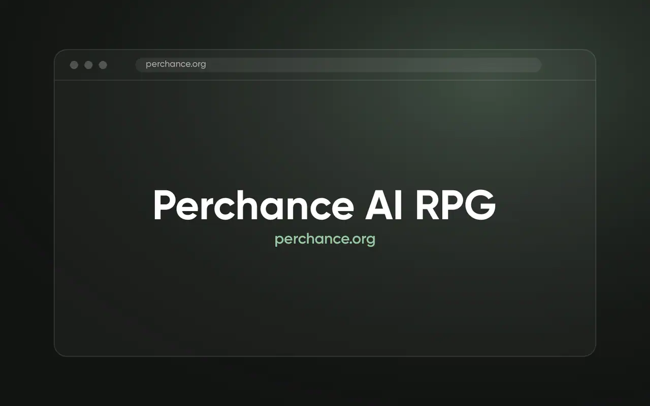 Perchance AI RPG: official website perchance.org