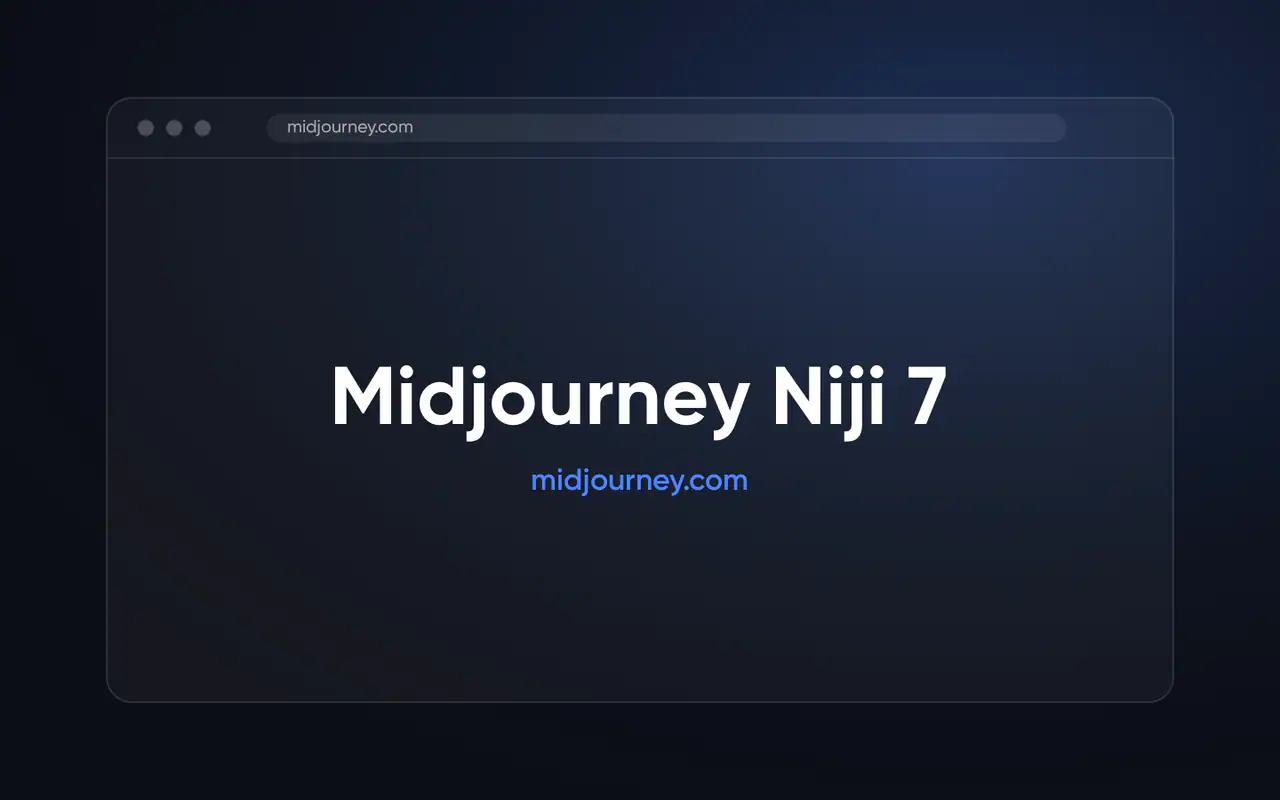 Midjourney Niji 7: официальный сайт midjourney.com