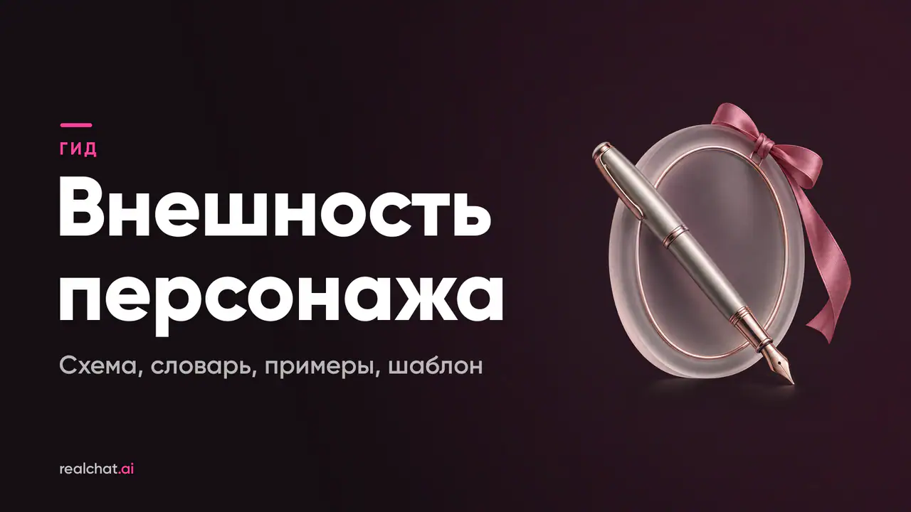 Перьевая ручка с розово-золотистыми деталями лежит по диагонали на пустой матовой овальной рамке для портрета, к которой привязан розовый шёлковый бант.